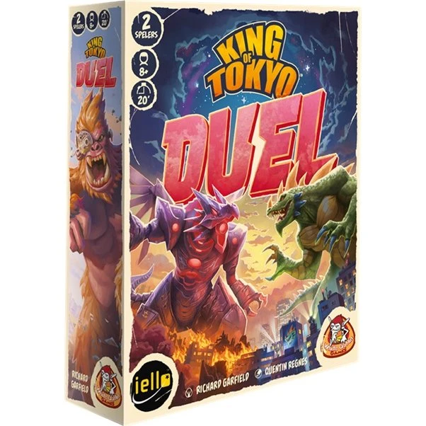 IELLO King of Tokyo Duel (EN) – Twee speler dobbelspel