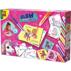 SES Blow Airbrush Pens - Eenhoornactiviteitenset