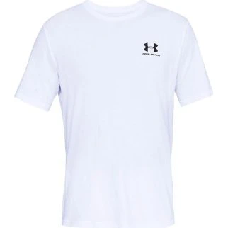 Under Armour Sportstyle LC Short Sleeve T-shirt - Wit - Large