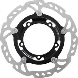 Shimano RTC60 Remschijf 5-Bolt 160mm Zilver/Zwart