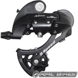 Sunrace Achterderailleur 9v 11-32T Zwart
