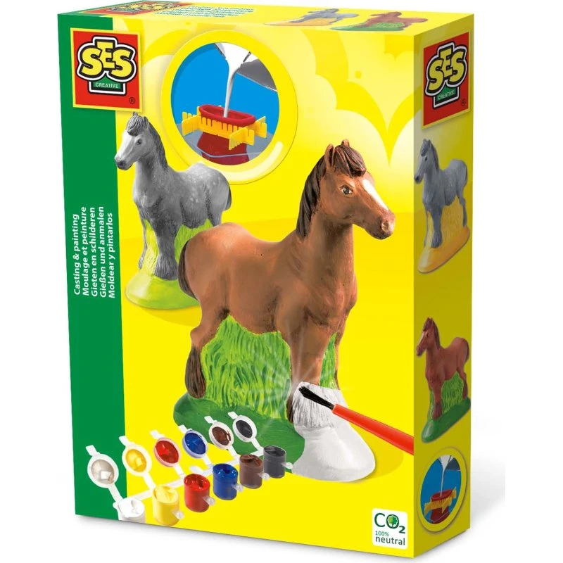 SES Gips Gieten en Schilderen - Paard