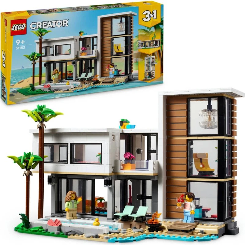LEGO 31153 Creator Modern Huis - 3-in-1 Bouwpakket