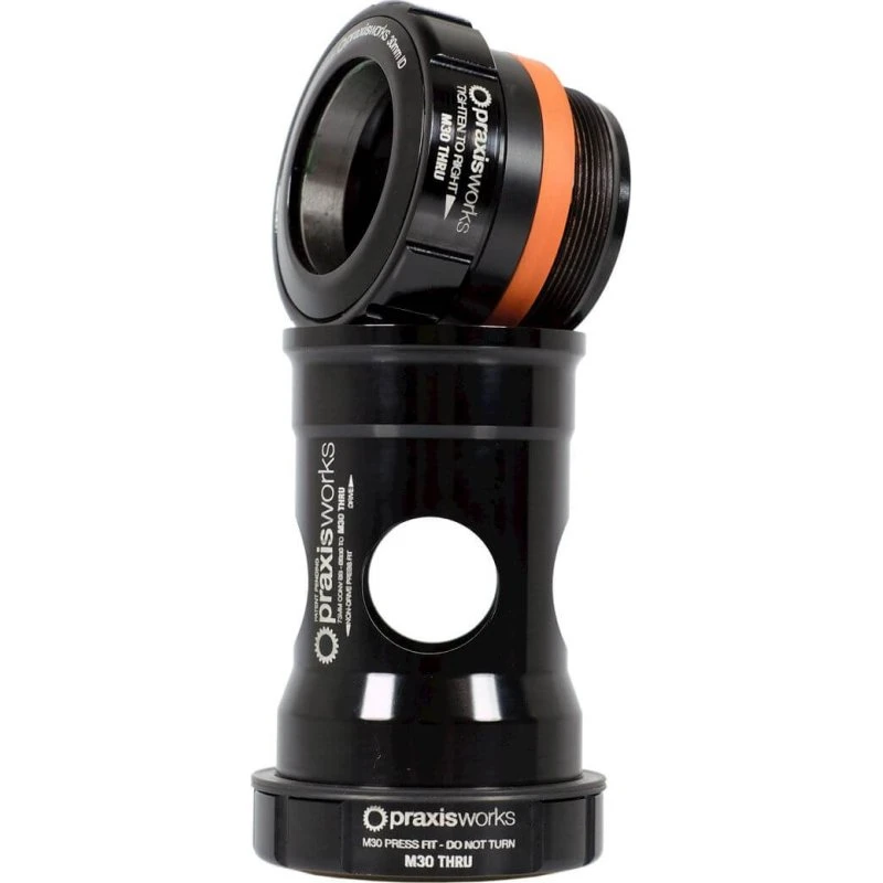 Praxis Trapas M30 Thru BB30 PF30 MTB Zwart 73mm