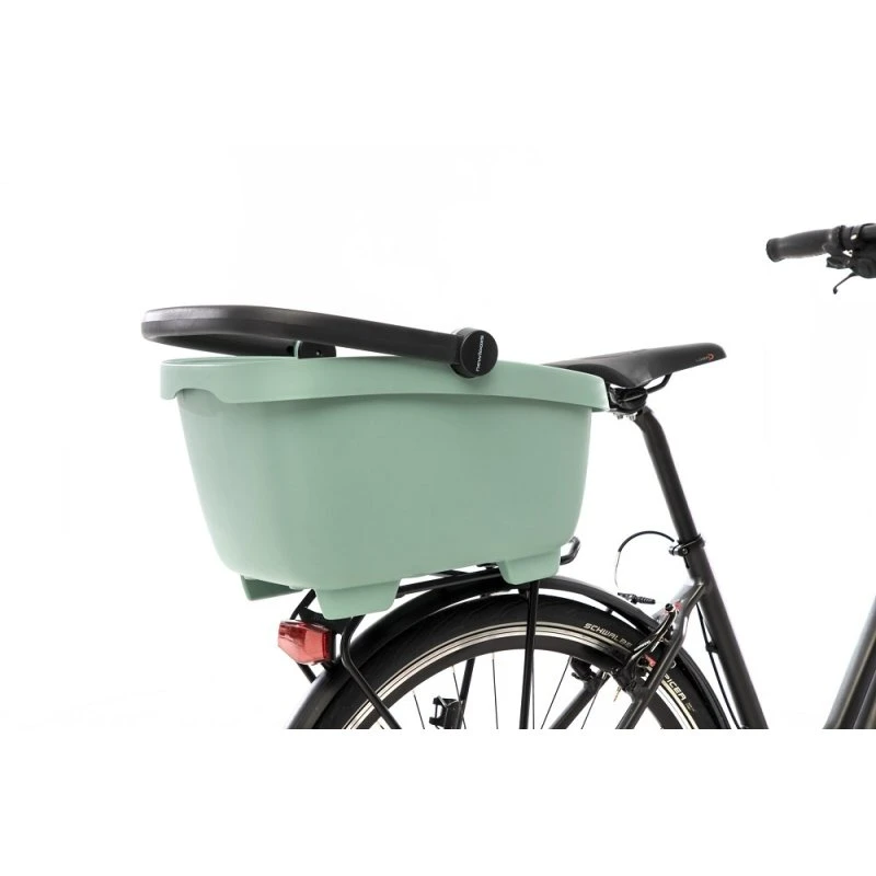 New Looxs Clipper Groen Fietsmand Pet Package