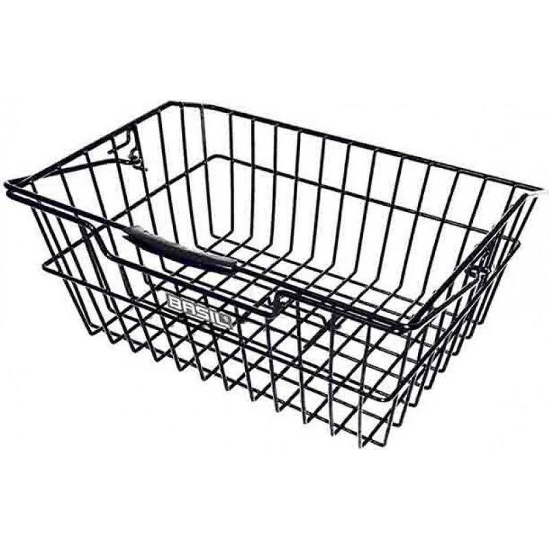 Basil Cairo Luxe Fietsmand 41 x 32 x 17 cm Zwart