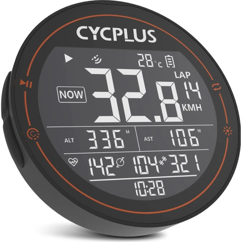 Cycplus M2 Fietscomputer 2,5 inch GPS met ANT+