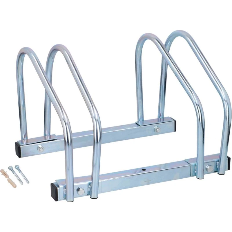 Dunlop Fietsenrek voor 2 Fietsen - Wand- of Vloermontering