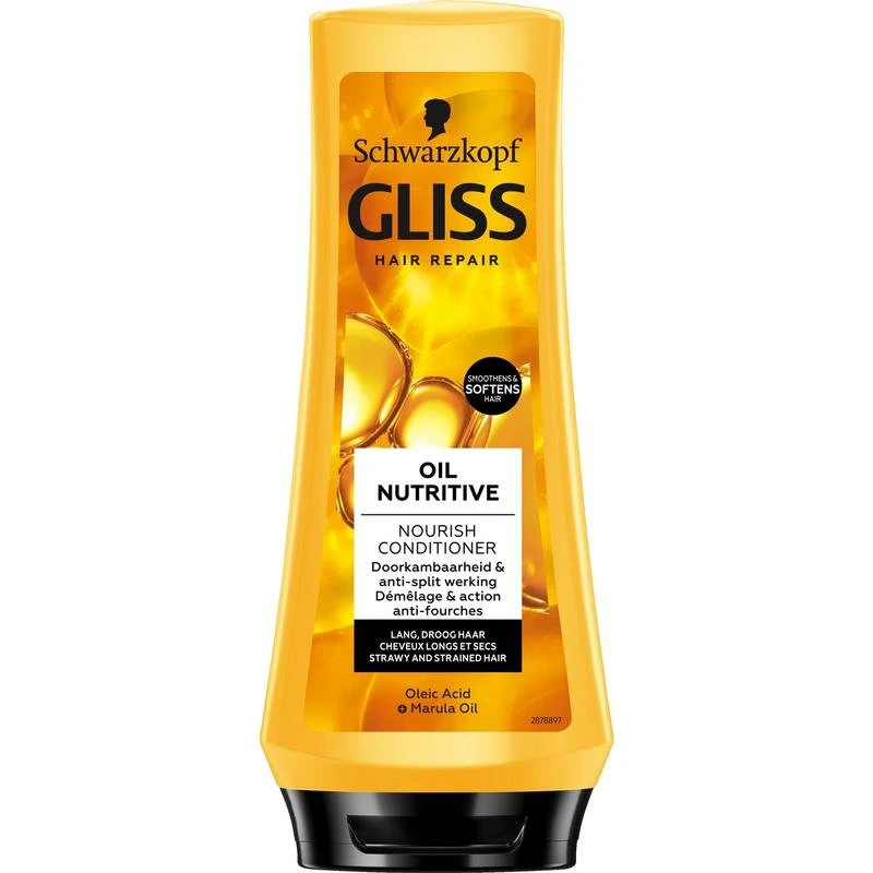 Schwarzkopf Gliss Kur Oil Nutritive Nourish Conditioner 200ml