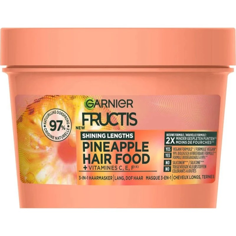 Garnier Fructis Hair Food Pineapple Mask 400ml