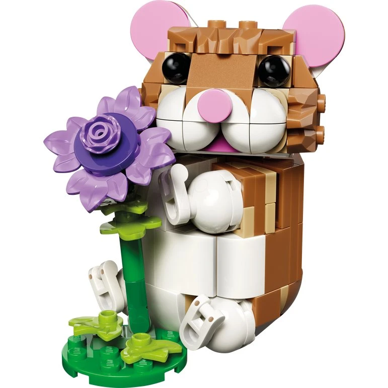 LEGO Creator Schattige Hamster met Bloem 31376