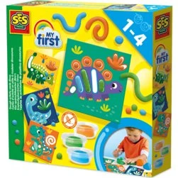 SES Creative - Mijn eerste Modelleerklei Dinosaurussen (120 g)