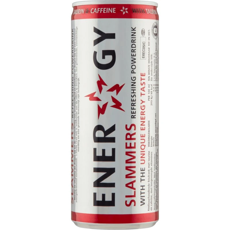 Slammers Energy Drink 24x 25cl