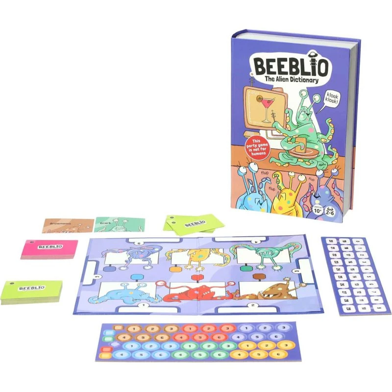 Beeblio Gezelschapsspel – Alien-avontuur voor 4+ spelers