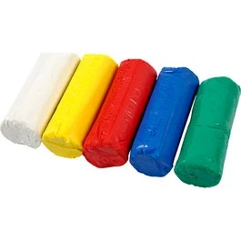 Soft Clay Modelleerklei 400 gr Assorti - Basiskleuren