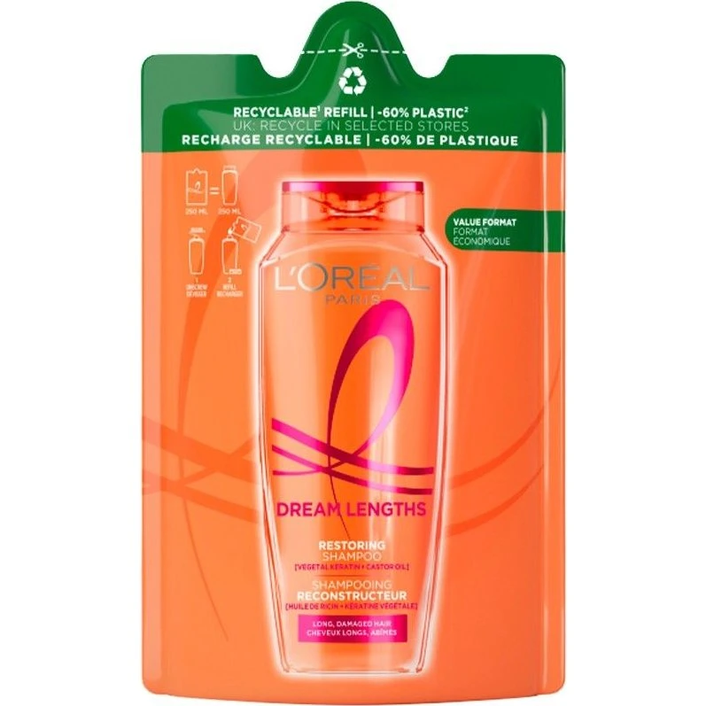 L'Oréal Paris Elvital Dream Length Refill Shampoo 250 ml