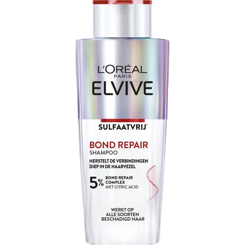 L'Oréal Paris Elvive Bond Repair Sulfaatvrije Shampoo 200ml