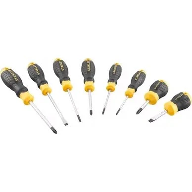 Stanley Schroevendraaierset Cushiongrip 8 delig
