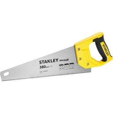 Stanley Handsäge 380 mm, 11 TPI voor fijn werk