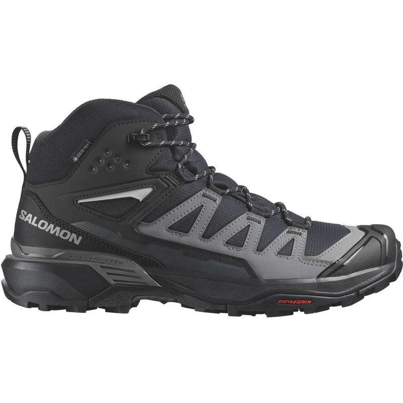 Salomon X Ultra 360 Mid GTX Black Magnet Pewter 9.5