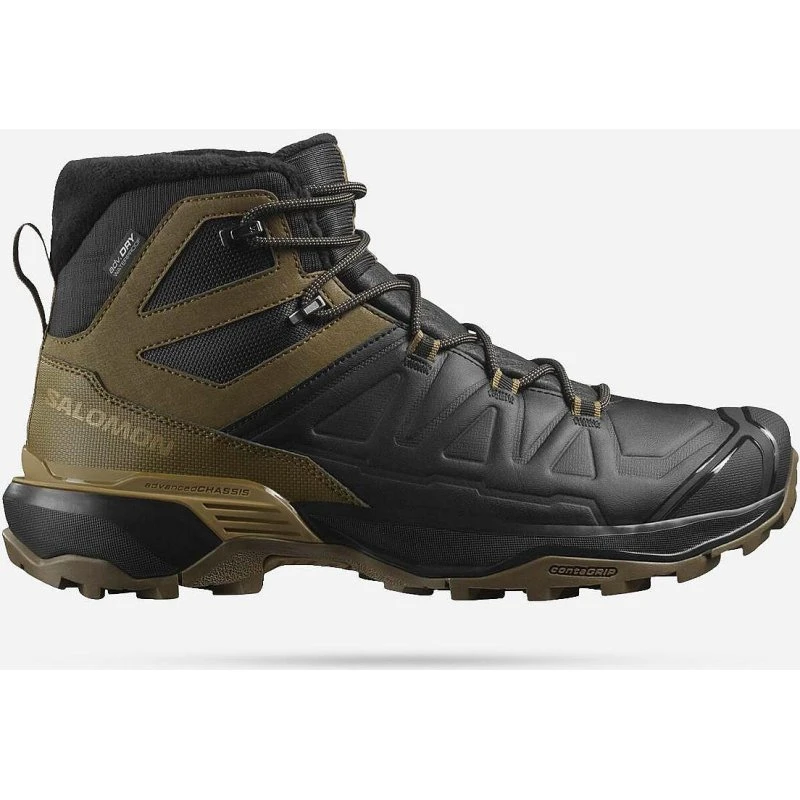 Salomon X Ultra Snowpilot WP Heren - 46 - Zwart/Militair Oliv