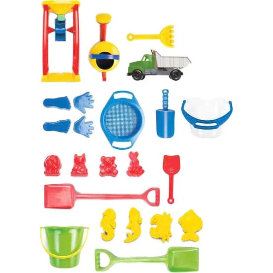 Dantoy Zandspeelset 38 Delen - Strandset voor Kinderen