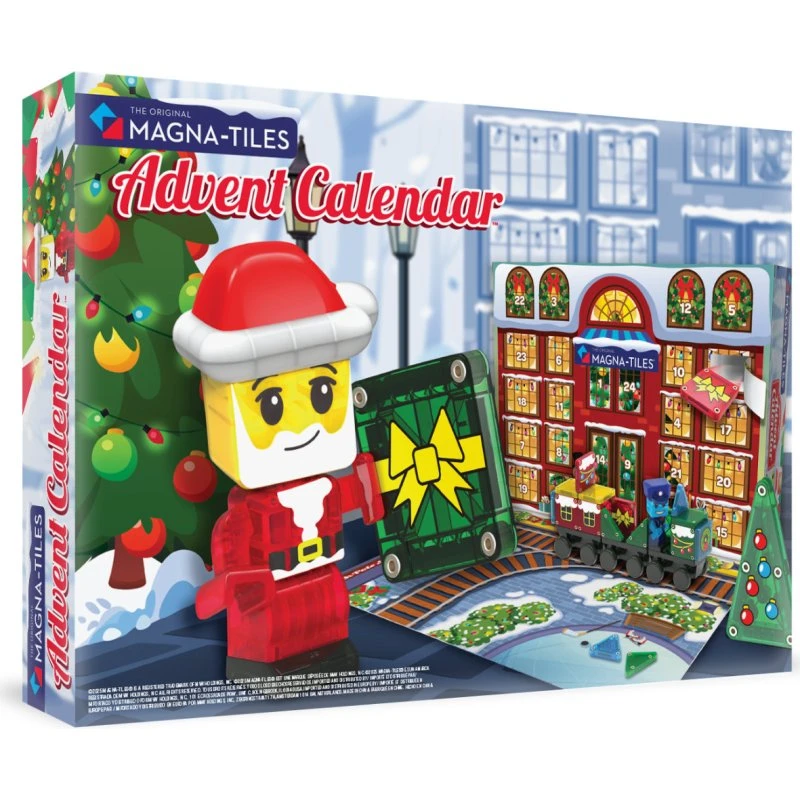 Magna-Tiles MicroMAGS Adventskalender 34-delig