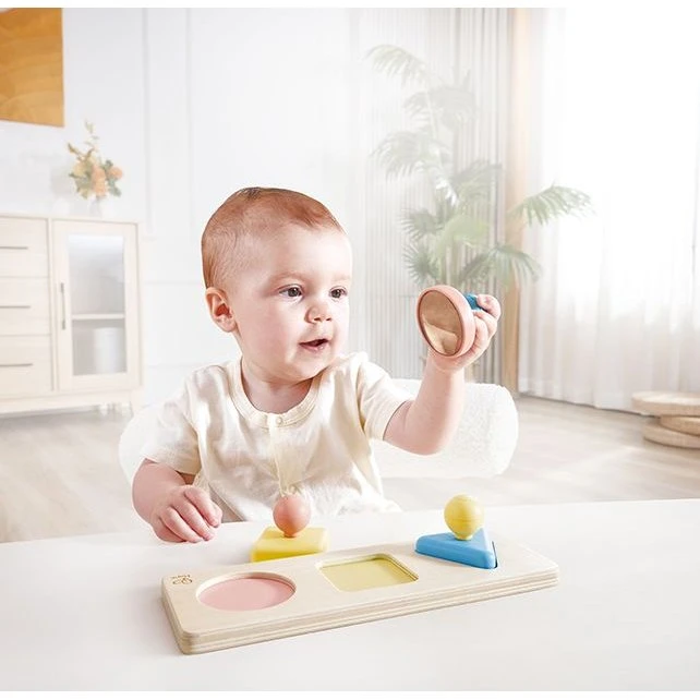 Hape Montessori Spiegelvormen Puzzel