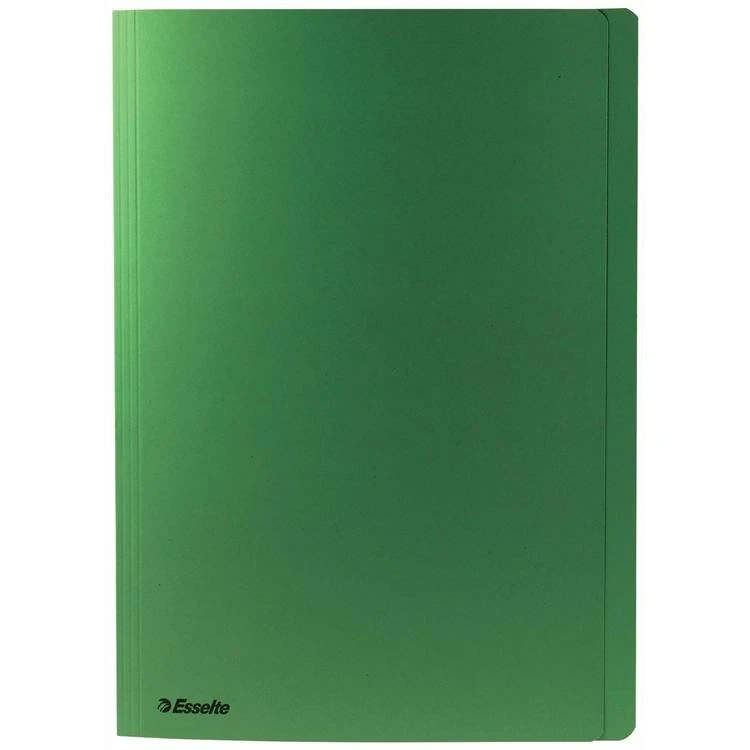 Esselte 3-klepsmap groen A4, 100% gerecycled