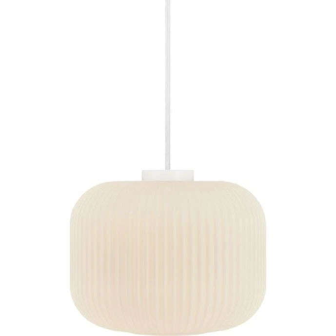 Nordlux Milford 30 Hanglamp Opal Zwart