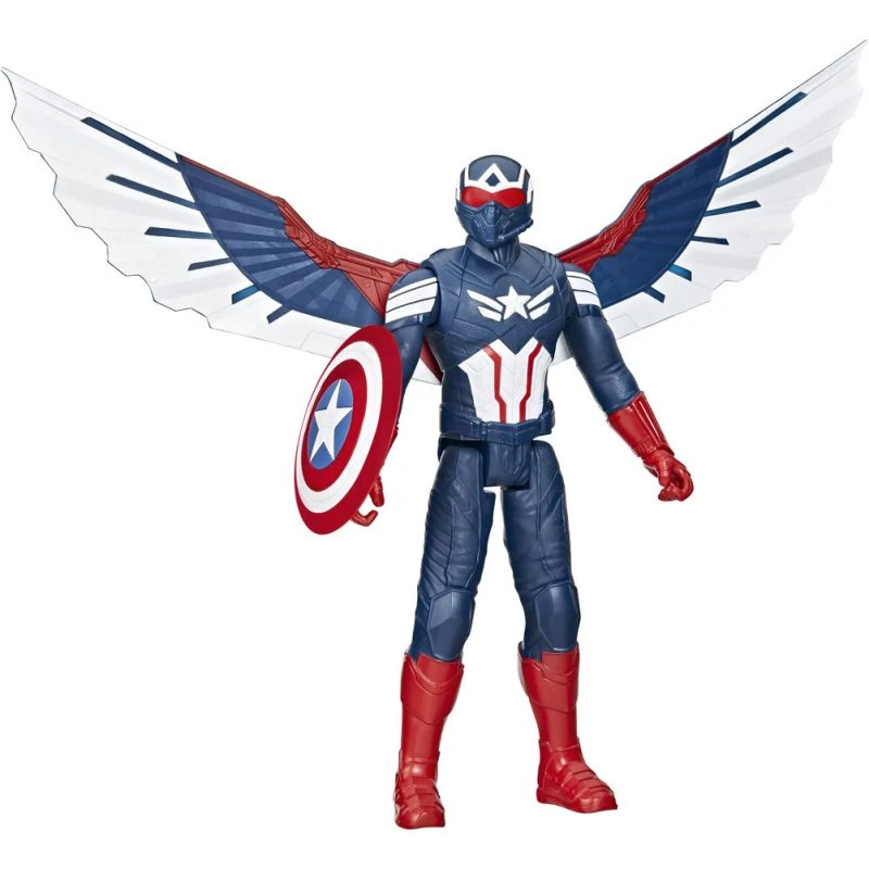 Studios Captain America Brave New World Titan Hero Series Deluxe 30 cm