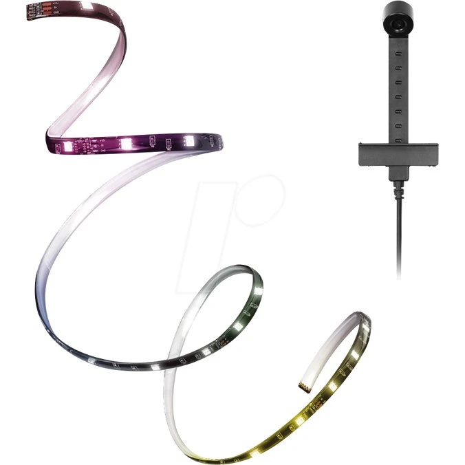 Ledvance LED-strip RGB 2M, Audio & Kleursensor, 5V