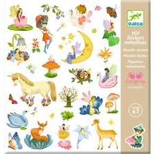 Djeco Stickers Feeënwereld, 160 stuks