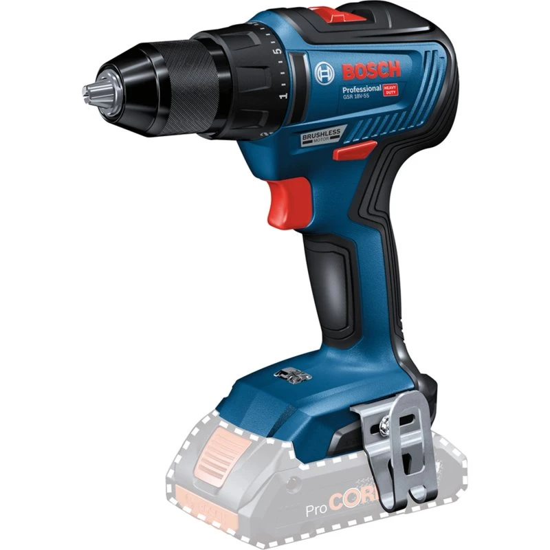 Bosch GSR 18V-55 Cordless Impact Drill 55 Nm