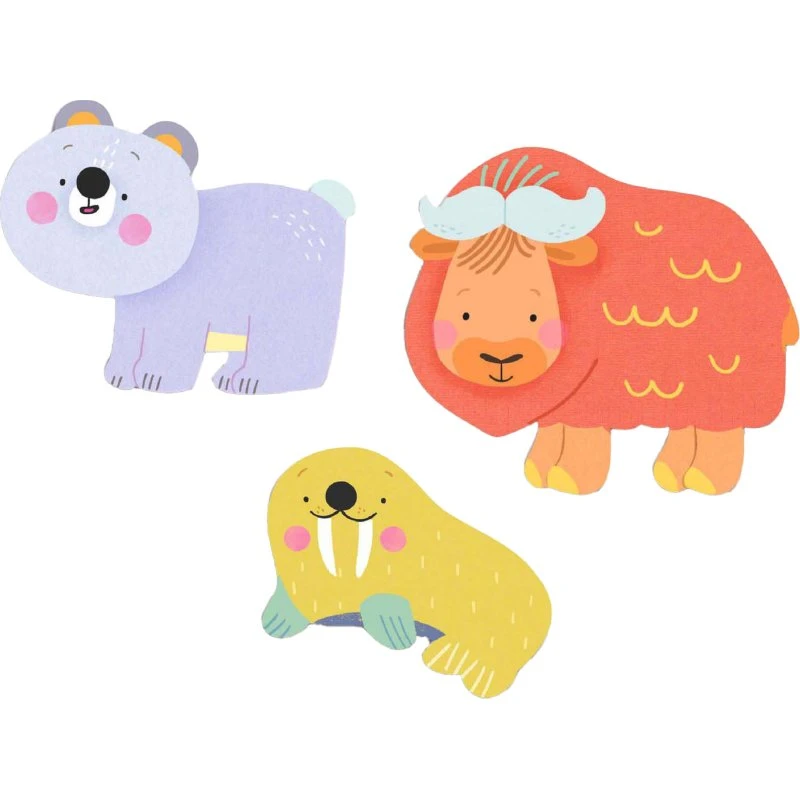 Djeco Mijn Eerste Stickers – Pooldieren