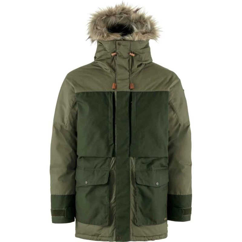 FjällRäven Polar Expedition Parka M Laurel Green-Deep Forest