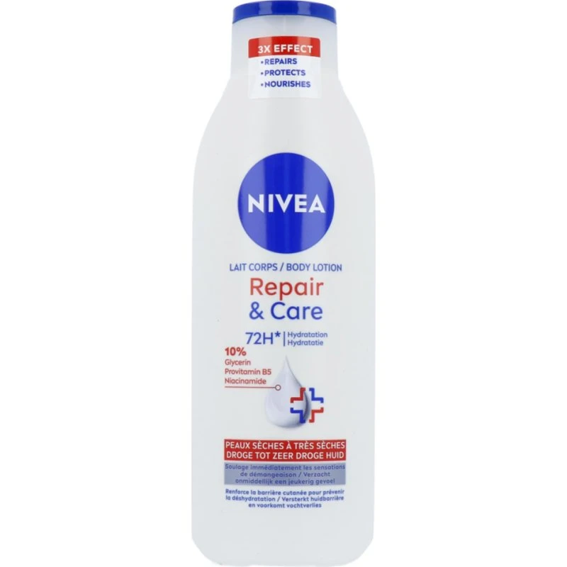 Nivea Repair & Care Bodylotion 72h 250ml