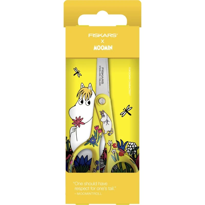 Fiskars Moomin Speciale Editie Schaar 13 cm Geel