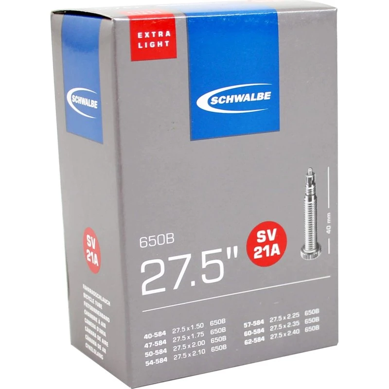 Schwalbe SV21A Extra Light 27.5 x 1.50-2.40 40mm Frans Ventiel