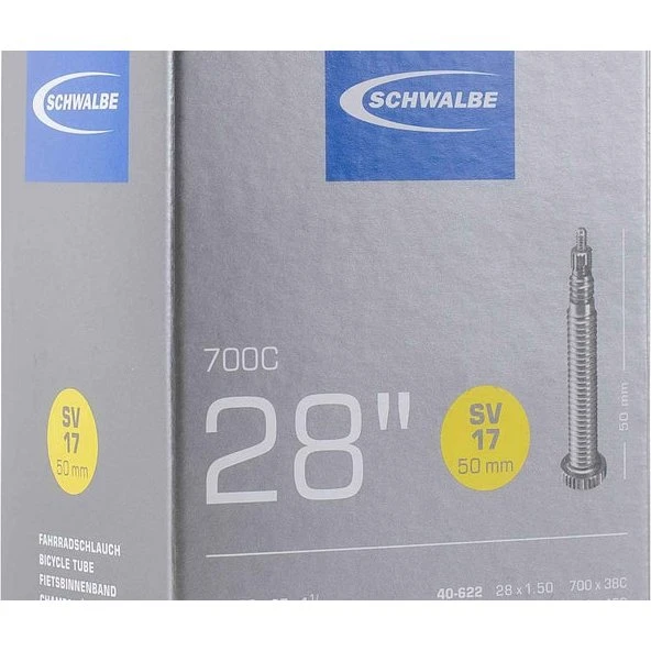 Schwalbe SV17 Binnenband 28 Inch 50mm Frans Ventiel