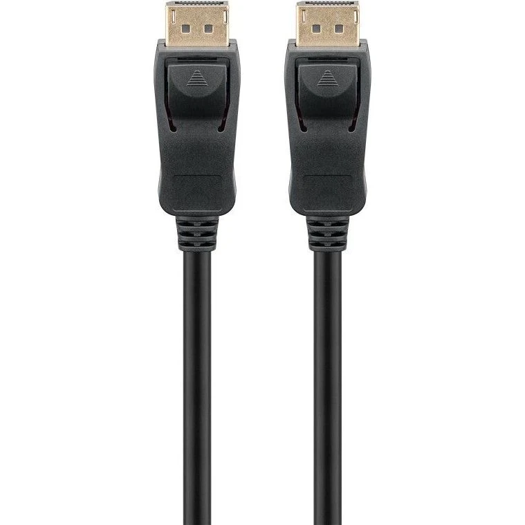 Goobay DisplayPort 1.4 kabel 1 m zwart