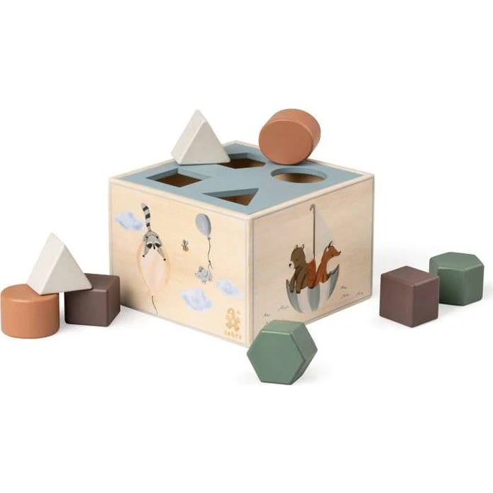 Sebra Puttekasse World of Sebra - Houten Puzzelkast