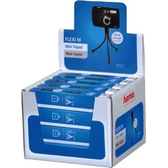 Hama Mini Statief 10 cm Zwart voor Compact Camera's