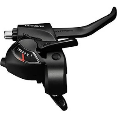 Shimano ST-EF41 6V Rechts Rem- en Schakelgreep Zwart