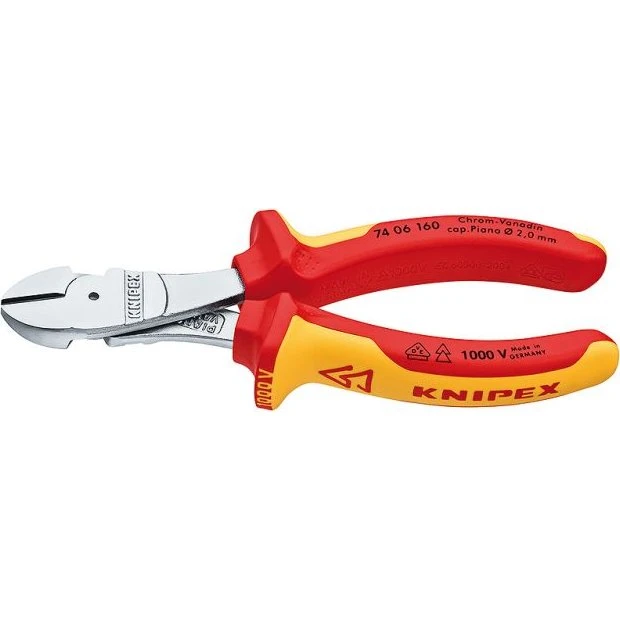 KNIPEX Zijkniptang Kracht Comfort 180mm VDE (7406180)