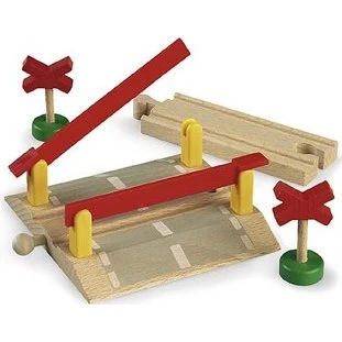 BRIO 33388 Spoorwegovergang met slagbomen