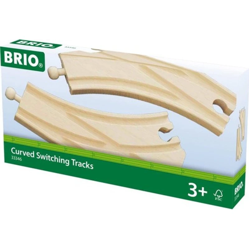 Brio 33346 Spoorwissels Set van 2