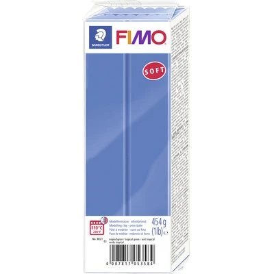 Fimo Soft 33 Briljantblauw 454g Ovenhardende Boetseerklei