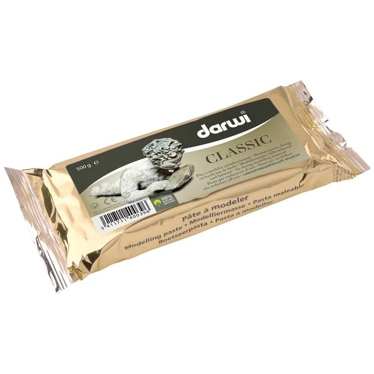 Darwi Boetseerpasta Classic 500 g wit