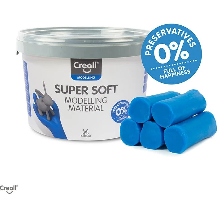 Creall Supersoft Klei Blauw 1750g